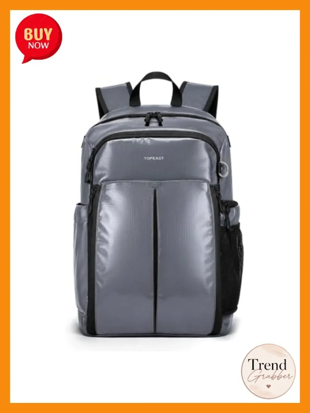 Sports Backpack with Shoe Compartment & Expandable Ball Holder, 30L, Fits 15.6